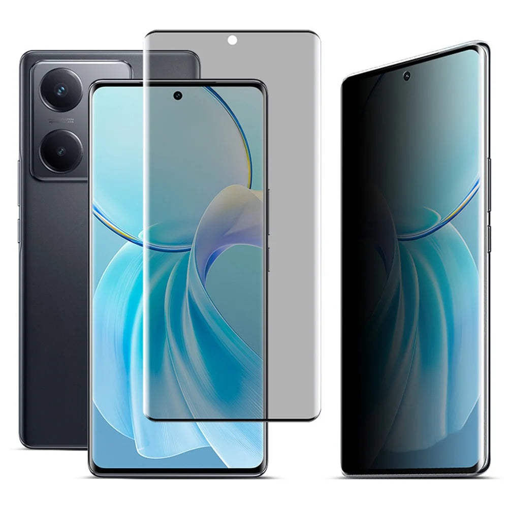 IMAK For vivo Y200 Pro 5G Anti-Spy Privacy Screen Protector Tempered Glass Film (No Edge Version) - 4
