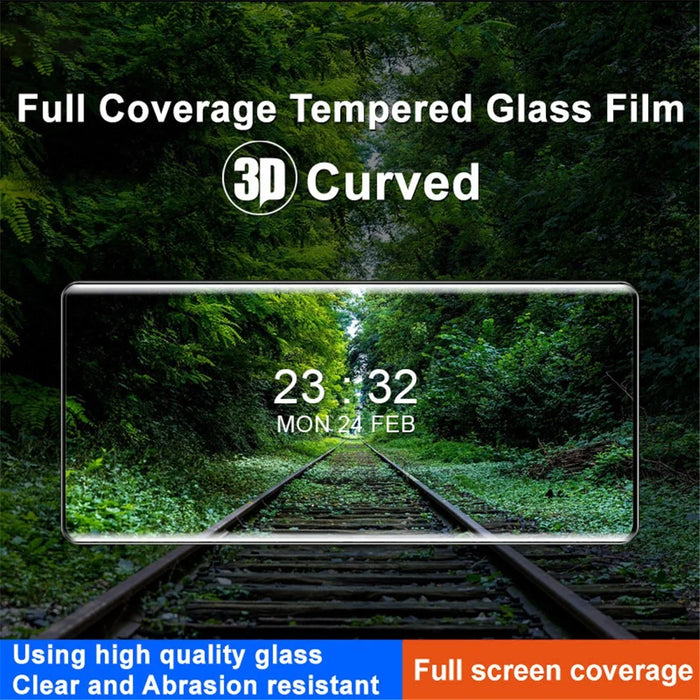 IMAK For vivo Y200 Pro 5G Tempered Glass Full Screen Protector 3D Curved Edge - 3