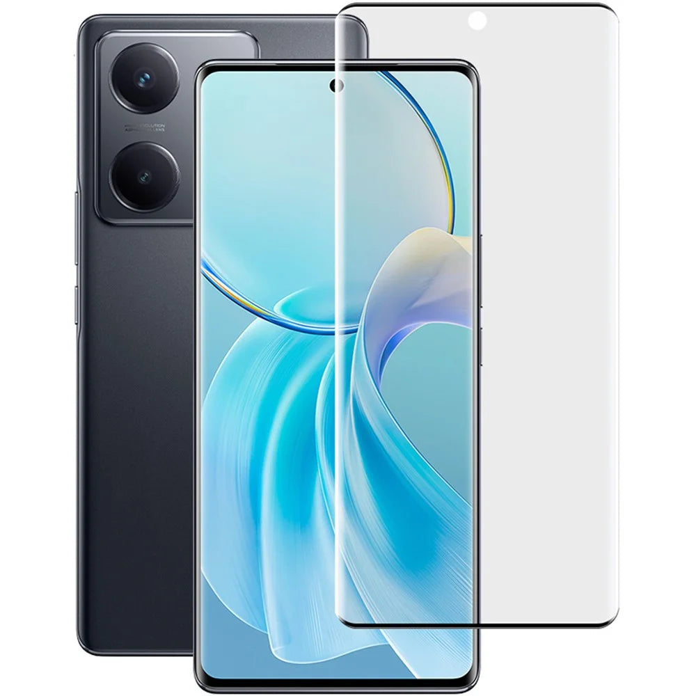 IMAK For vivo Y200 Pro 5G 3D Curved Full Screen Protector Tempered Glass Film (No Edge Version) - 1