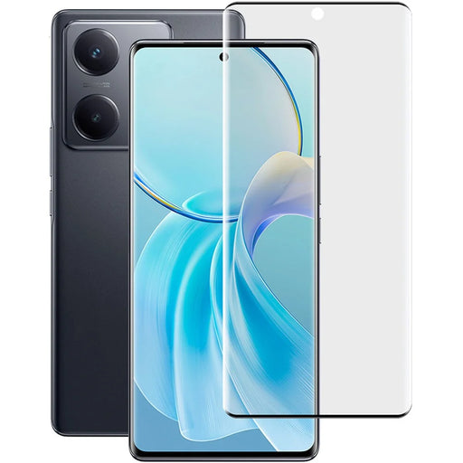 IMAK For vivo Y200 Pro 5G 3D Curved Full Screen Protector Tempered Glass Film (No Edge Version) - 1