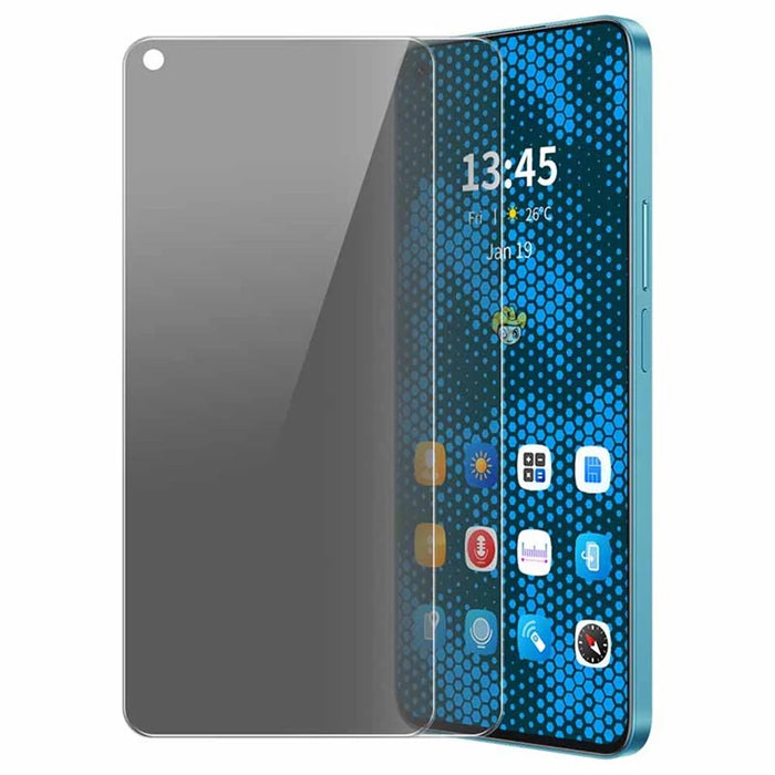 ENKAY HAT PRINCE 2Pcs For Oppo Reno7 Pro 5G Anti-Peep Screen Protector Anti-Glare Full Cover - 1