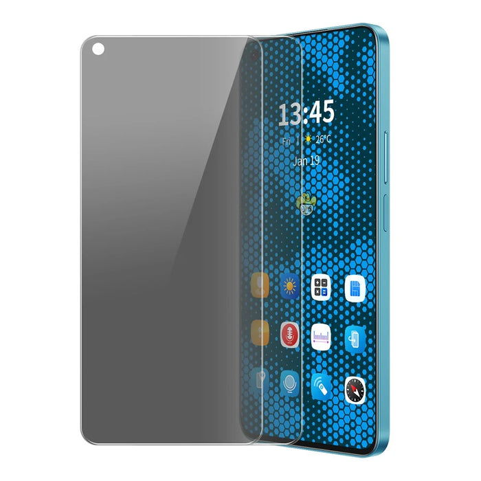ENKAY HAT PRINCE 2Pcs For Realme 9 Pro+ 5G Anti-Peep Screen Protector Full Cover Anti-Glare - 1