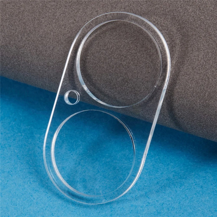 2Pcs For iPhone 16 / 16 Plus Camera Lens Protector 3D Arc Edge Tempered Glass Lens Film - 5