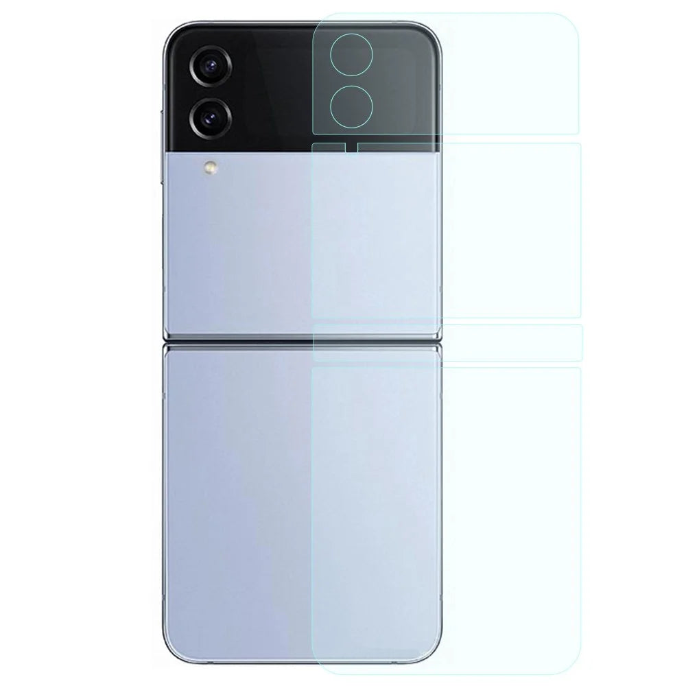 For Samsung Galaxy Z Flip4 5G 1 Set Front and Back Soft Hydrogel Film TPU Film Ultra Clear Full Coverage Protective Film - 3