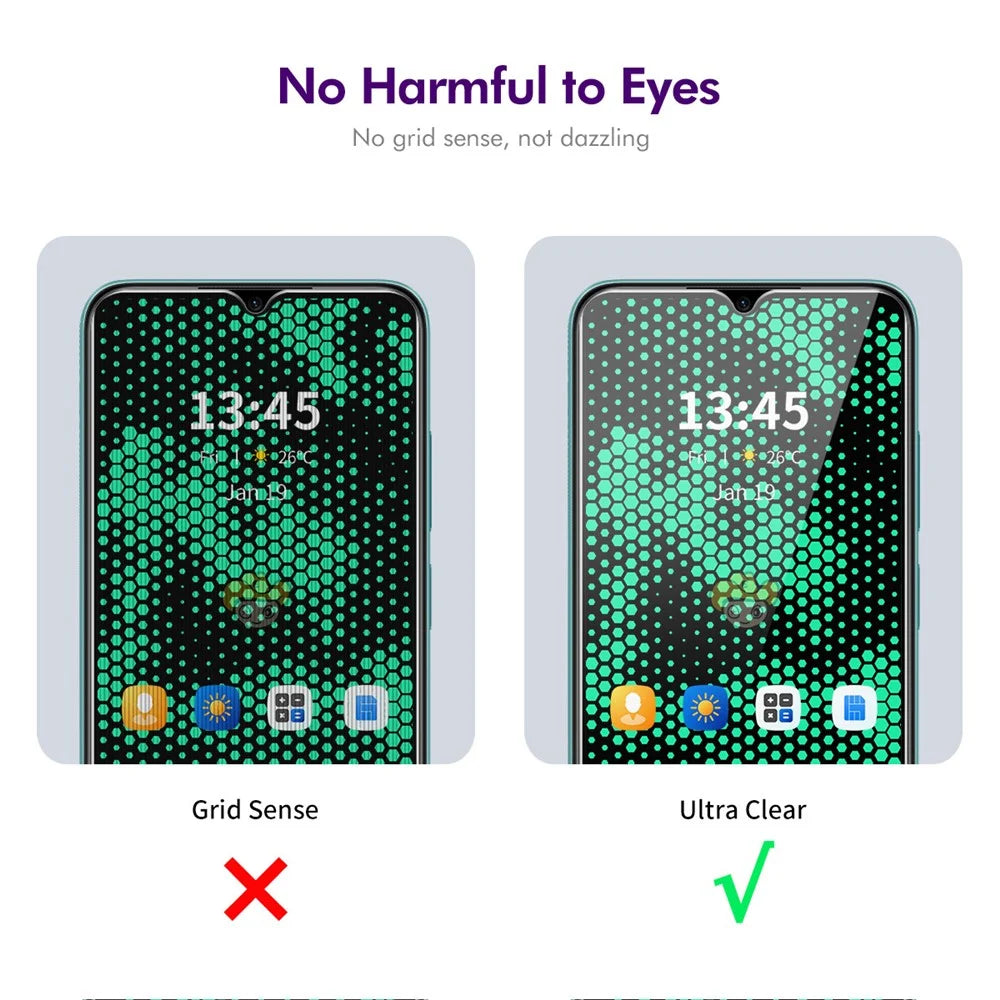 ENKAY HAT PRINCE 5Pcs For Nokia C300 Privacy Screen Protector Anti-peep Shield Smooth Touch - 4