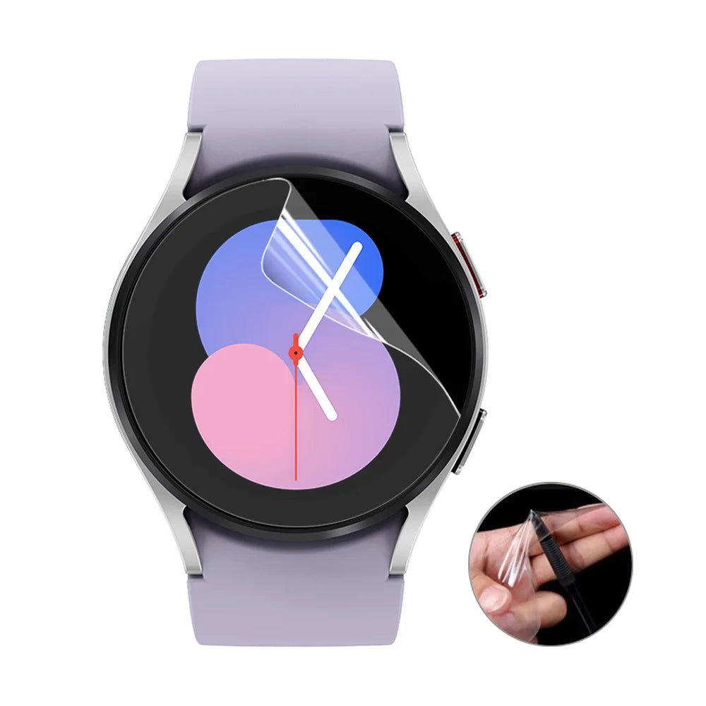 ENKAY HAT PRINCE 2Pcs / Pack For Samsung Galaxy Watch 5 40mm TPU Full Screen Protector Anti-explosion HD Clear Film - 2