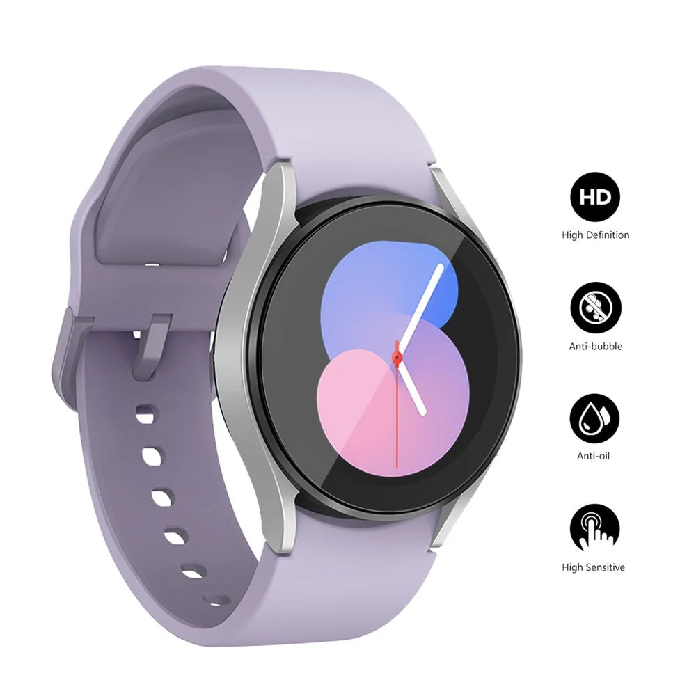 ENKAY HAT PRINCE 2Pcs / Pack For Samsung Galaxy Watch 5 40mm TPU Full Screen Protector Anti-explosion HD Clear Film - 3