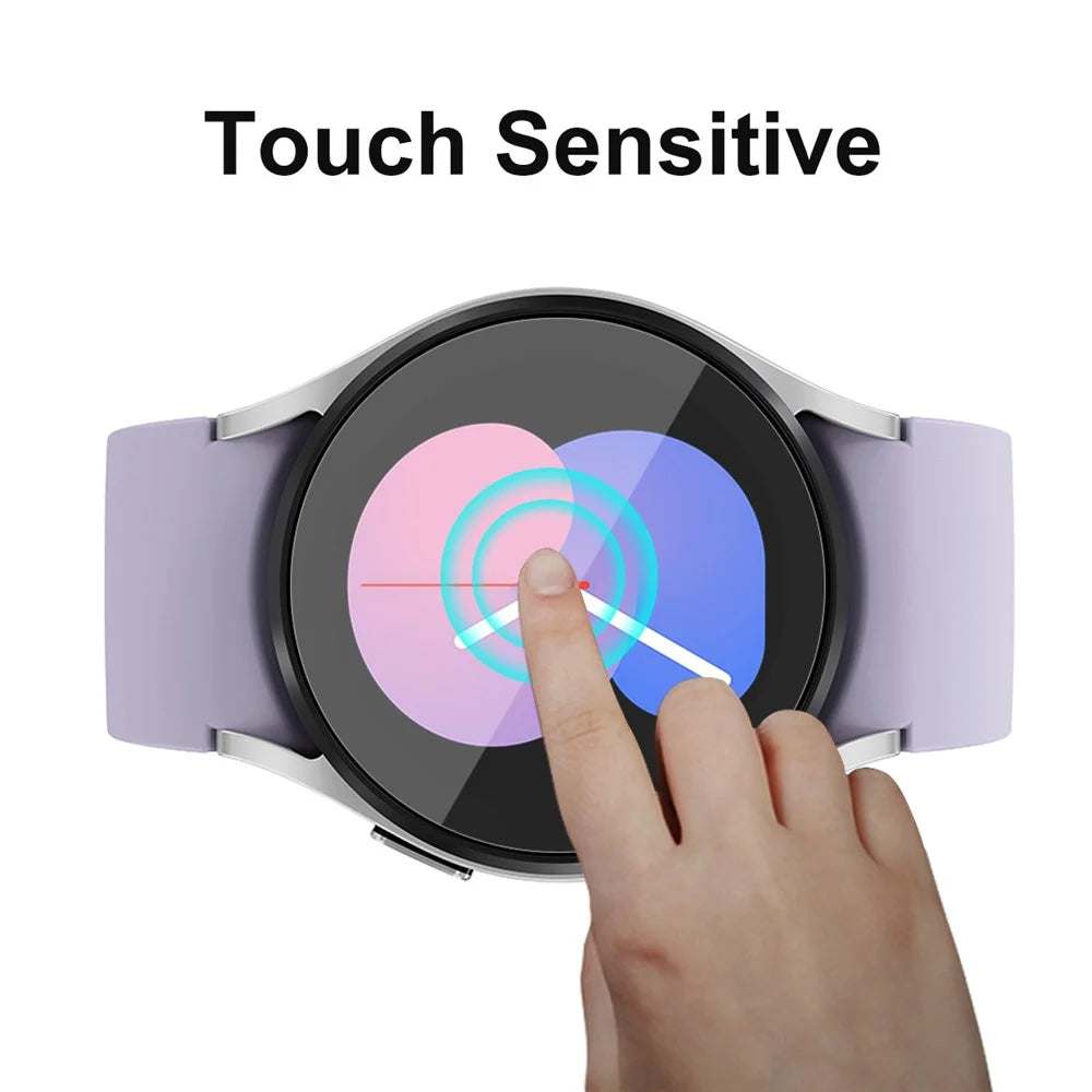ENKAY HAT PRINCE 2Pcs / Pack For Samsung Galaxy Watch 5 40mm TPU Full Screen Protector Anti-explosion HD Clear Film - 4