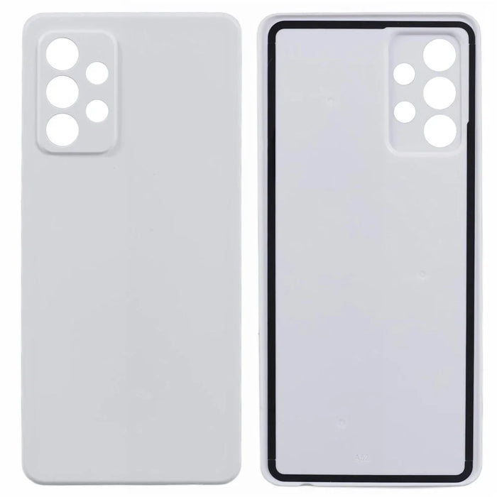 For Samsung Galaxy A52s 5G A528 / A52 5G A526 / A52 4G A525 Back Battery Housing Cover Replacement (Without Logo) - White - 1