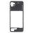 For Samsung Galaxy A22 5G (EU Version) A226 Middle Plate Frame Mobile Phone Replacement Part (Without Logo) - Black - 3