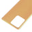 For vivo S12 Pro / V23 Pro 5G Matte Back Battery Housing Cover Replacement (Without Logo) - Gold - 4