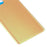 For vivo S12 Pro / V23 Pro 5G Matte Back Battery Housing Cover Replacement (Without Logo) - Gold - 5