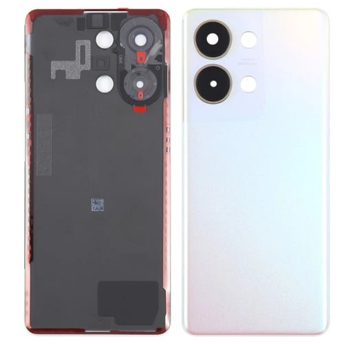 For Oppo Reno9 Pro 5G Battery Cover Matte Back Rear Housing with Camera Ring Cover Parts (Without Logo) -  Pink - 1