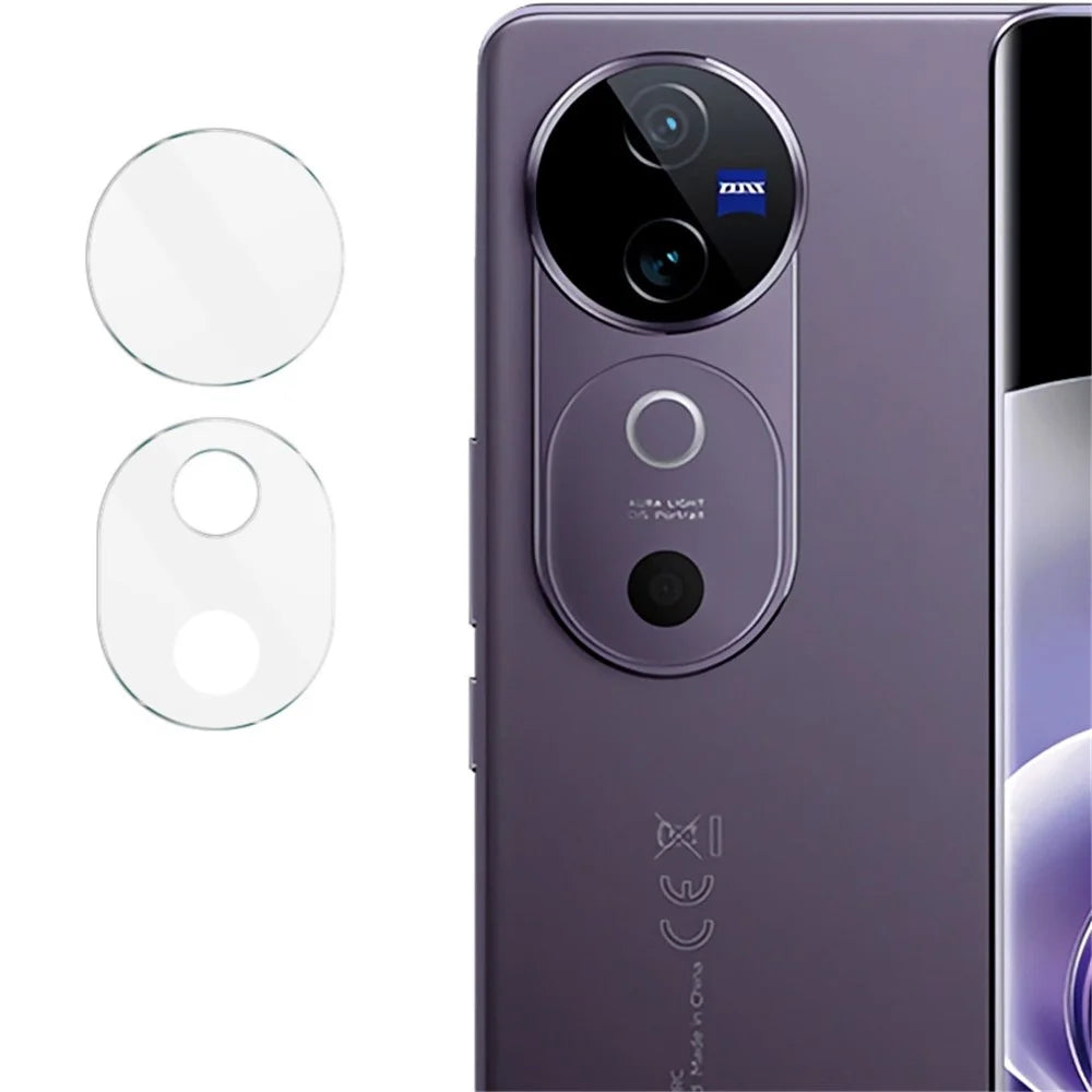 IMAK For vivo V40 5G / V40 Pro 5G 1 Set Camera Lens Flim Tempered Glass Phone Rear Lens Film - 3