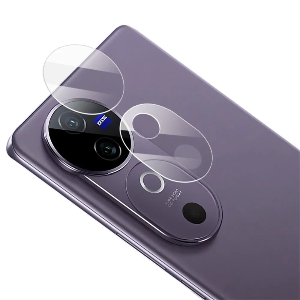IMAK For vivo V40 5G / V40 Pro 5G 1 Set Camera Lens Flim Tempered Glass Phone Rear Lens Film - 4