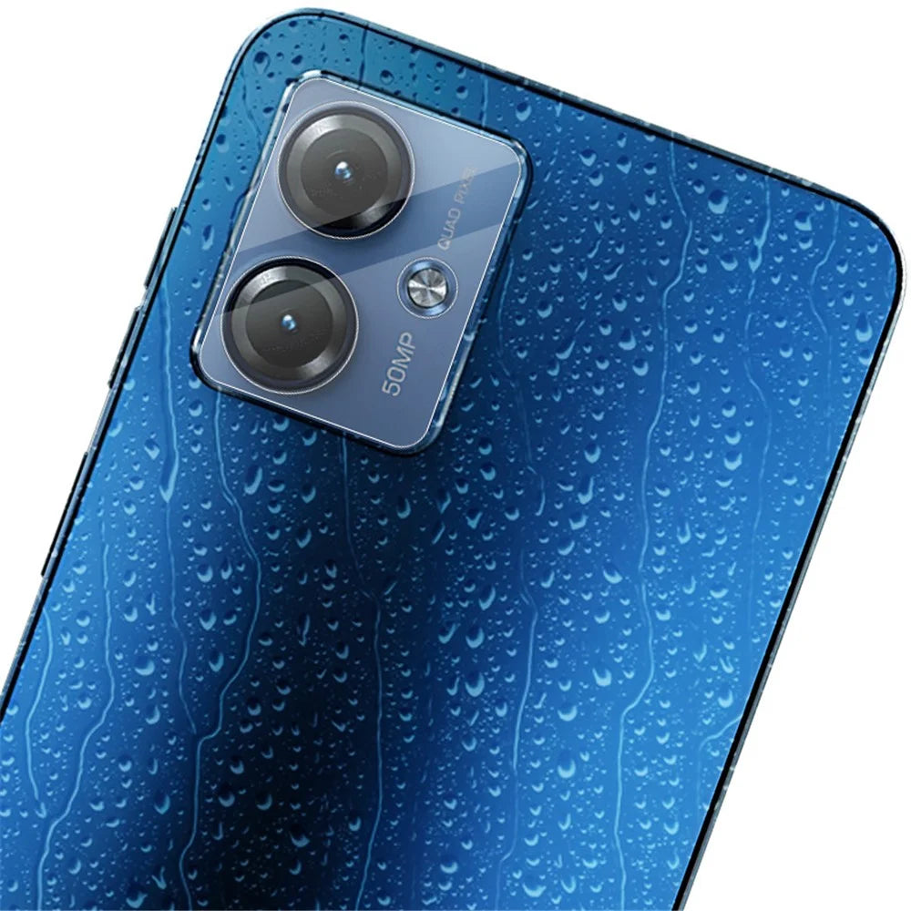 IMAK For Motorola Moto G64 5G Camera Lens Film Tempered Glass + Acrylic Lens Cap - 6
