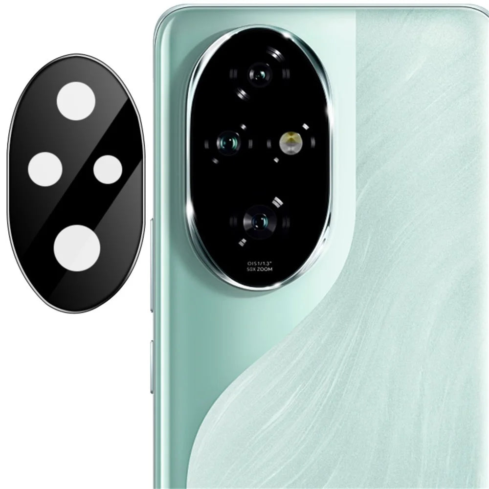 IMAK For Honor 200 Pro 5G Camera Lens Protector Tempered Glass Rear Lens Film (Black Version) - 3