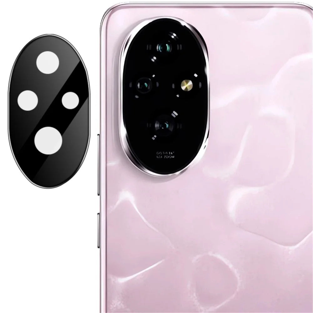 IMAK For Honor 200 5G Tempered Glass Camera Lens Film Cover (Black Version) - 3