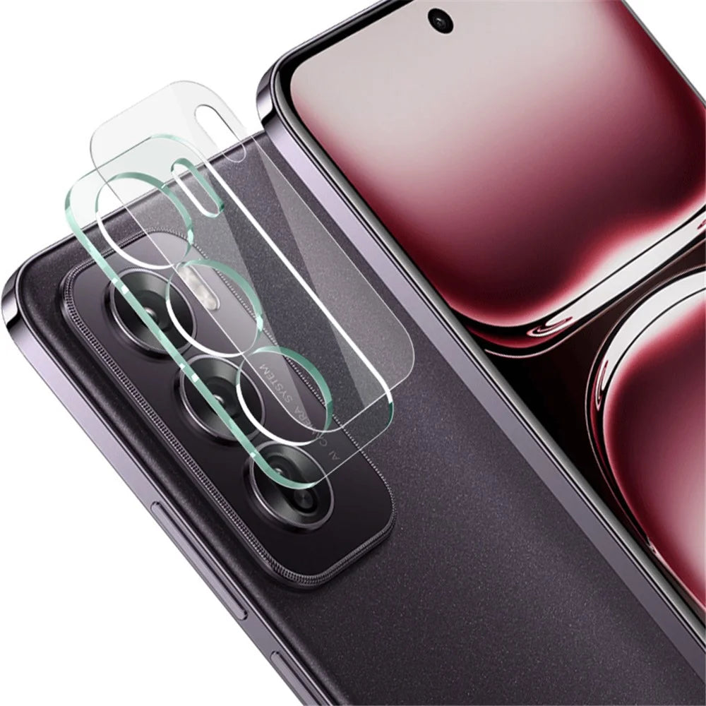 IMAK For Oppo Reno12 5G (Global) / Reno12 Pro 5G (Global) Camera Lens Film+Acrylic Lens Cap - 1