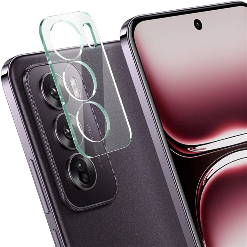 IMAK For Oppo Reno12 5G (Global) / Reno12 Pro 5G (Global) Camera Lens Film+Acrylic Lens Cap - 3