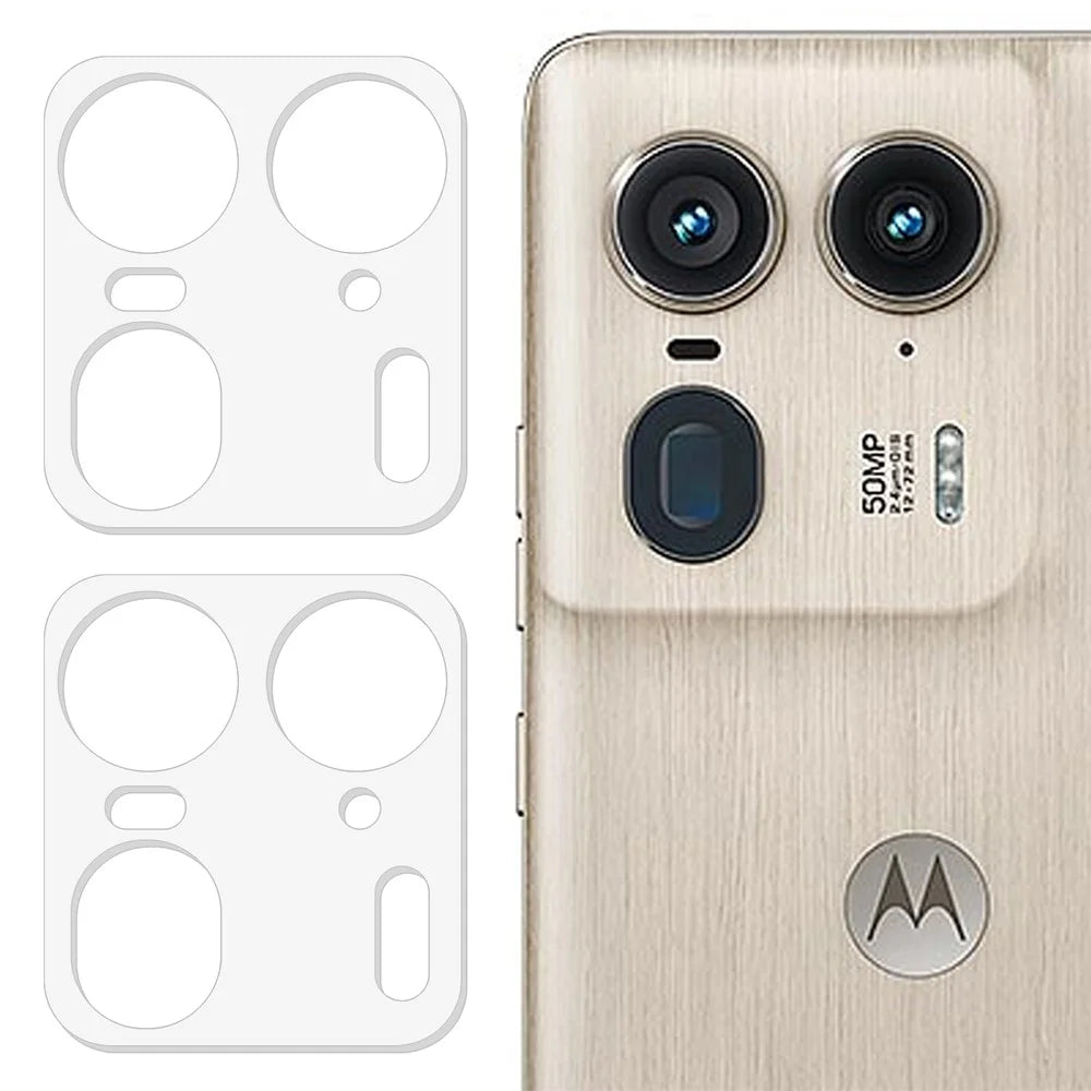 2Pcs For Motorola Edge 50 Ultra 5G / Moto X50 Ultra 5G 3D Camera Lens Protector Tempered Glass - 1