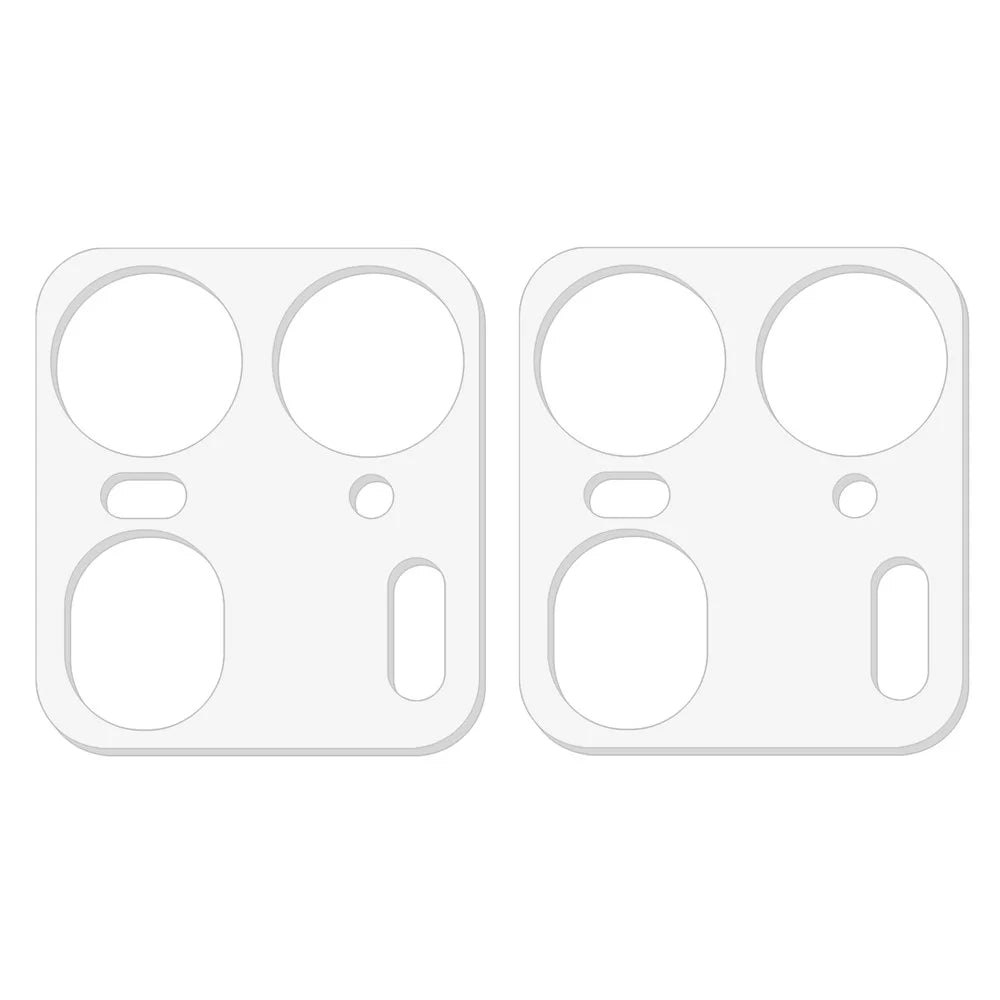 2Pcs For Motorola Edge 50 Ultra 5G / Moto X50 Ultra 5G 3D Camera Lens Protector Tempered Glass - 2