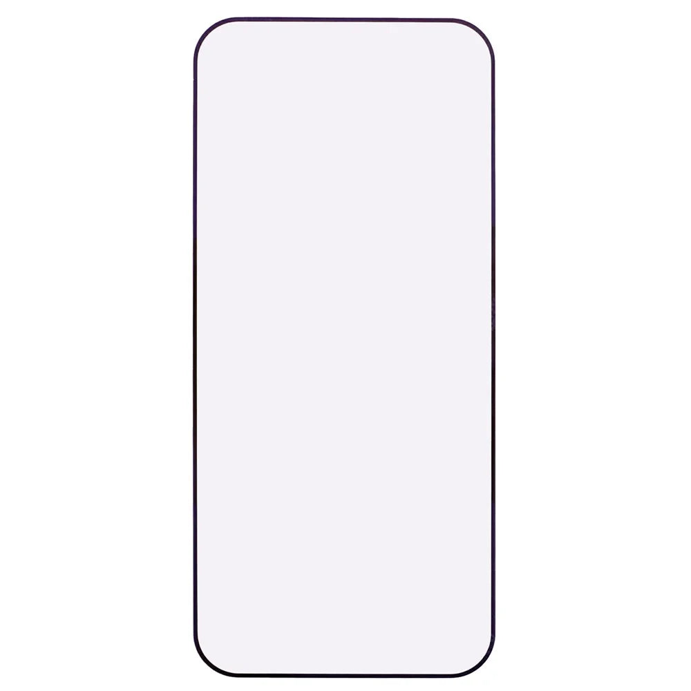 For Google Pixel 9 Pro XL High Aluminium-Silicon Glass Screen Protector Purple Light Protection Silk Printing Screen Film - 2