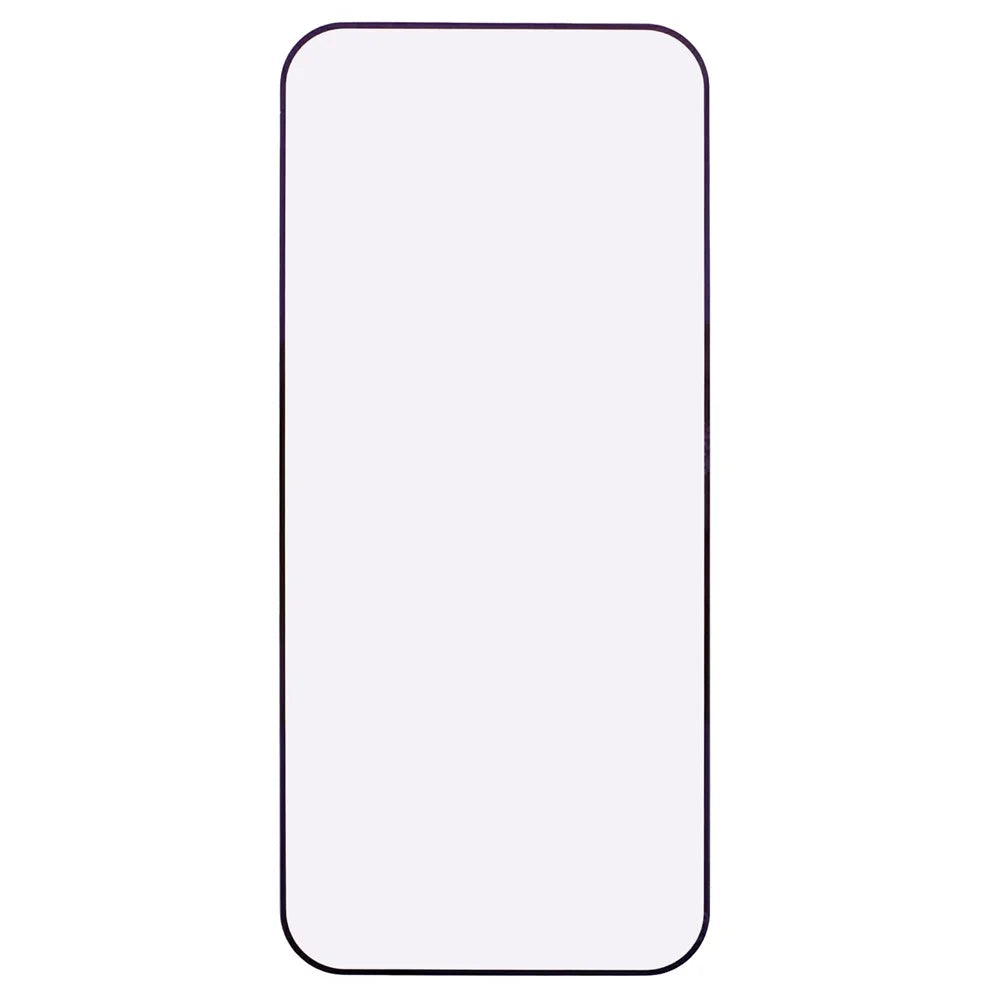 For Google Pixel 9 / 9 Pro High Aluminium-Silicon Glass Screen Protector Purple Light Protection Silk Printing Screen Film - 2