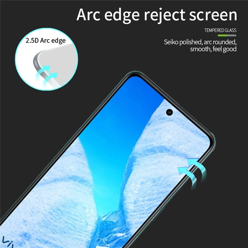 PINWUYO JK Series-2 for vivo Y58 5G Full Screen Protector Shatter-Proof High Aluminium-Silicon Glass - 5