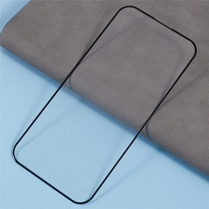 D Pro For iPhone 16 Silk Printing Tempered Glass Screen Protector 9H Hardness - 4