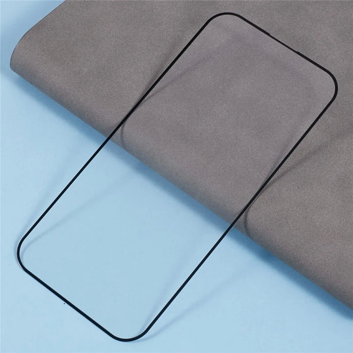 D Pro For iPhone 16 Pro Tempered Glass Full Screen Protector Silk Printing HD Clear - 4