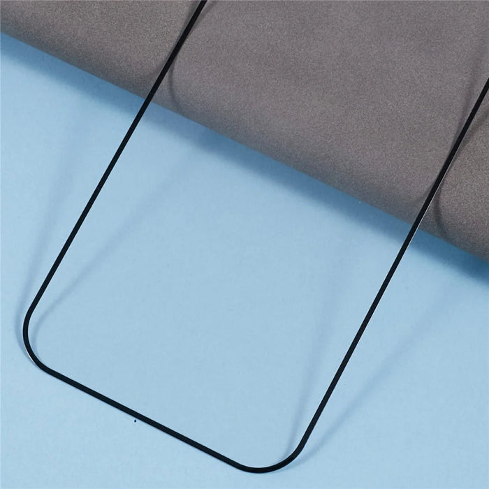 D Pro For iPhone 16 Pro Tempered Glass Full Screen Protector Silk Printing HD Clear - 6