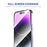 ENKAY HAT PRINCE 5Pcs For iPhone 16 Pro Max Screen Protector 0.26mm Silk Printing High Aluminium-silicon Glass Film - 2