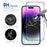 ENKAY HAT PRINCE 5Pcs For iPhone 16 Pro Max Screen Protector 0.26mm Silk Printing High Aluminium-silicon Glass Film - 3