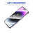 ENKAY HAT PRINCE 5Pcs For iPhone 16 Plus / 15 Plus Screen Protector 0.26mm Silk Printing High Aluminium-Silicon Glass Film - 5