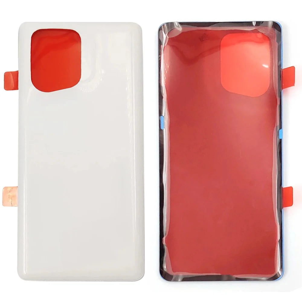 For Oppo Find X5 Back Battery Housing Cover Replacement (Without Logo) - White - 1
