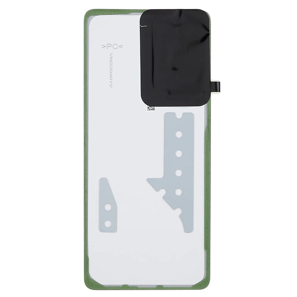 For Samsung Galaxy A73 5G A736 Battery Housing with Adhesive Sticker + Camera Lens Cover (Without Logo) - White - 3