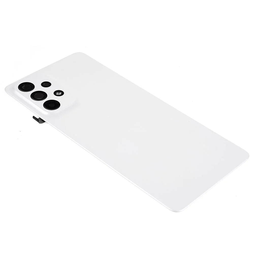 For Samsung Galaxy A73 5G A736 Battery Housing with Adhesive Sticker + Camera Lens Cover (Without Logo) - White - 4