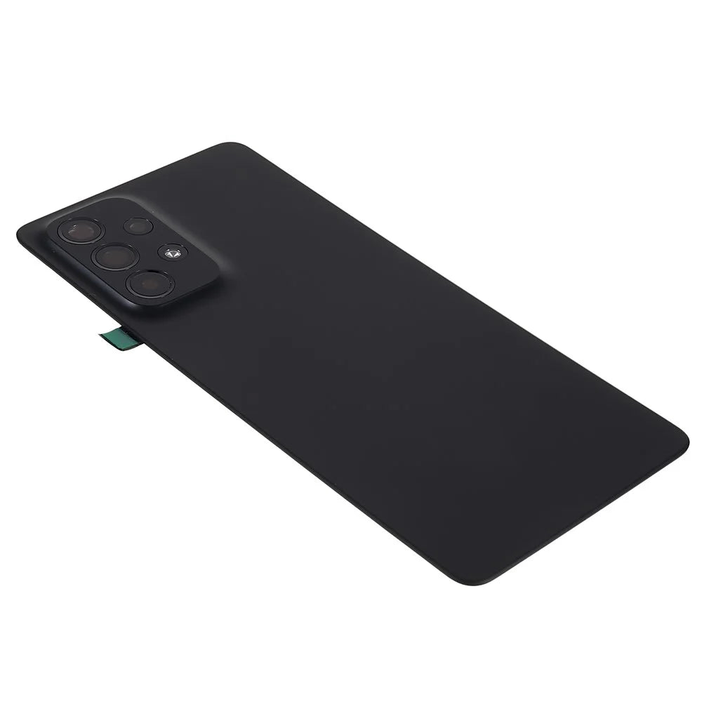 For Samsung Galaxy A53 5G A536 Battery Housing with Adhesive Sticker + Camera Lens Cover (Without Logo) - Black - 4
