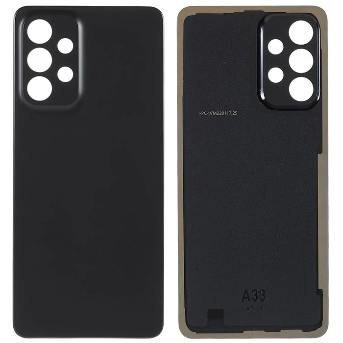 For Samsung Galaxy A33 5G A336 Back Battery Housing Cover Replacement (Without Logo) - Black - 1