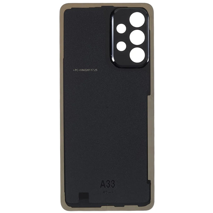 For Samsung Galaxy A33 5G A336 Back Battery Housing Cover Replacement (Without Logo) - Black - 3
