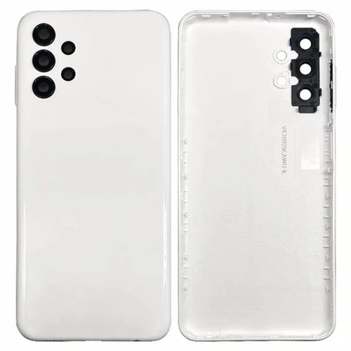 For Samsung Galaxy A13 4G A135 Battery Housing with Camera Lens Cover - White - 1
