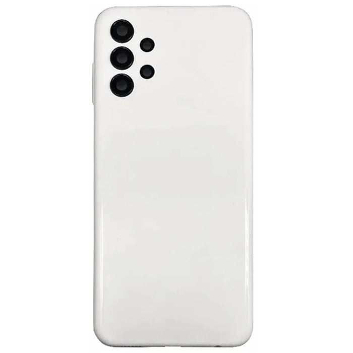 For Samsung Galaxy A13 4G A135 Battery Housing with Camera Lens Cover - White - 2