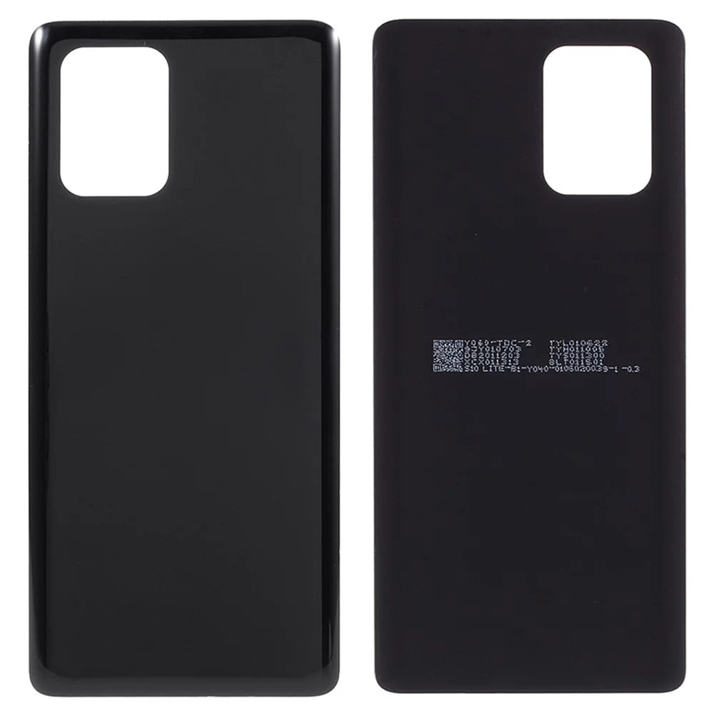 For Samsung Galaxy S10 Lite 4G G770 Back Battery Housing Cover Replacement (Without Logo) - Black - 1