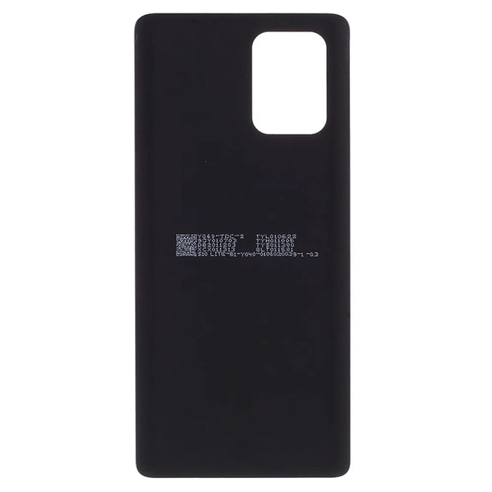 For Samsung Galaxy S10 Lite 4G G770 Back Battery Housing Cover Replacement (Without Logo) - Black - 6