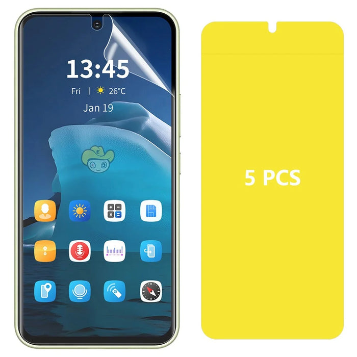 ENKAY HAT PRINCE 5Pcs For Huawei Pura 70 Hydrogel Screen Protector Full Cover Full Glue - 1