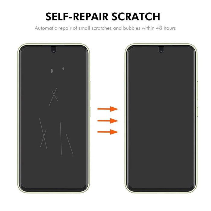 ENKAY HAT PRINCE Hydrogel Film 5Pcs For Honor 80 Pro Flat 5G Full Screen Protector TPE+PET+TPU - 2