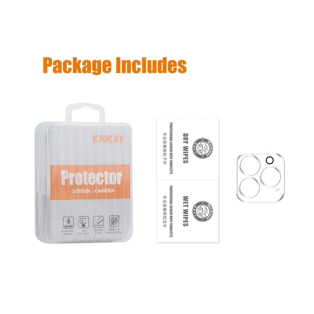 ENKAY HAT PRINCE Integrated Camera Lens Film for iPhone 16 Pro / 16 Pro Max Tempered Glass Lens Protector - 5