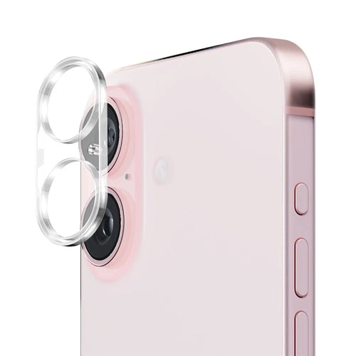 ENKAY HAT PRINCE For iPhone 16 / 16 Plus Integrated Camera Lens Film Tempered Glass Lens Protector - 1