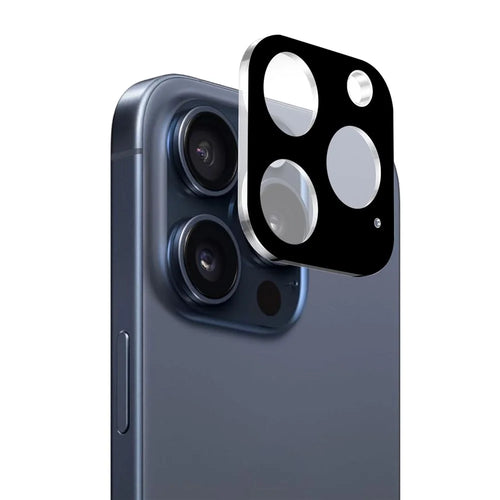 ENKAY HAT PRINCE For iPhone 16 Pro / 16 Pro Max Camera Lens Protector Silk Printing Clear Tempered Glass Film - 1